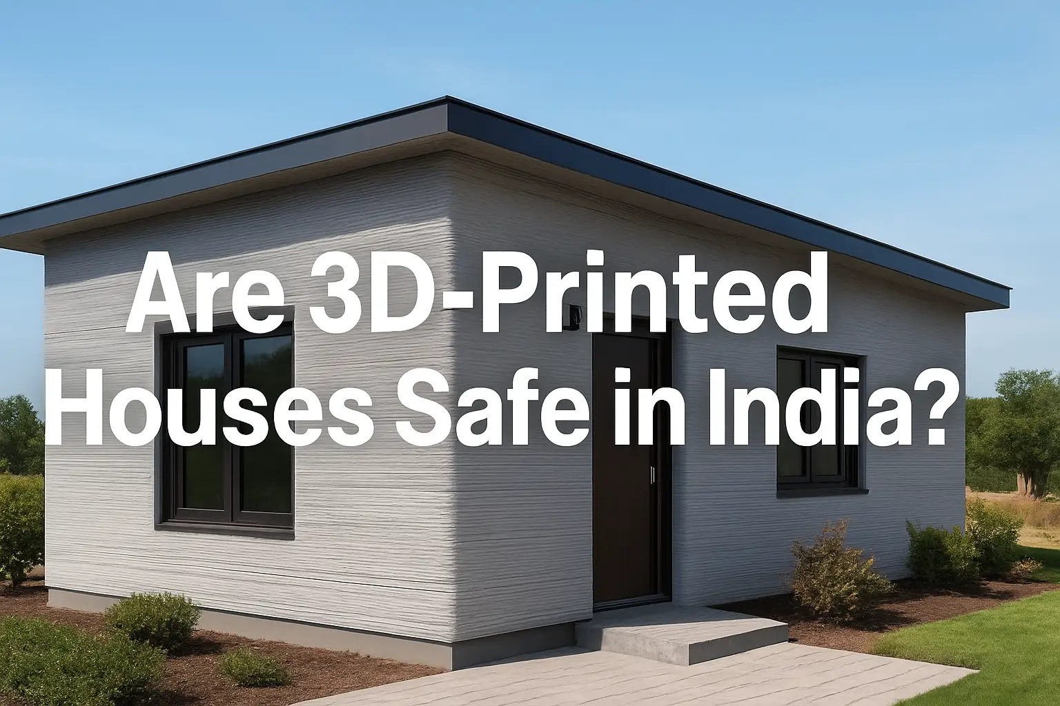 Are 3D-Printed Houses Safe in India? — What Buyers, Developers & Policymakers Must Know