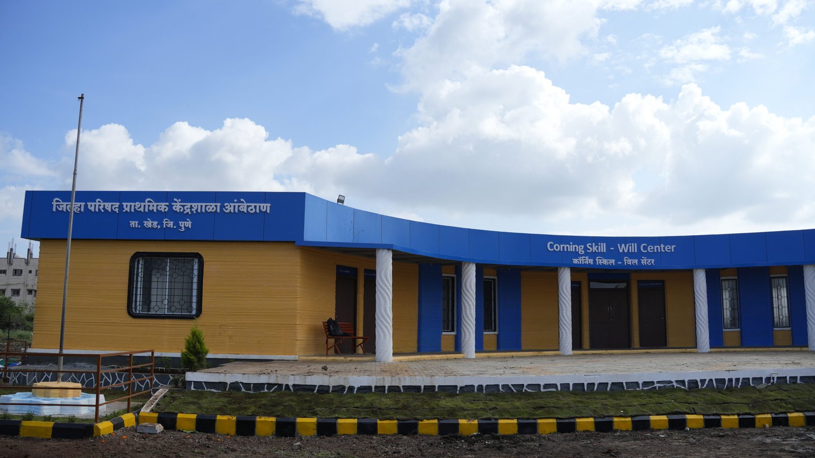 3d concrete printing school pune