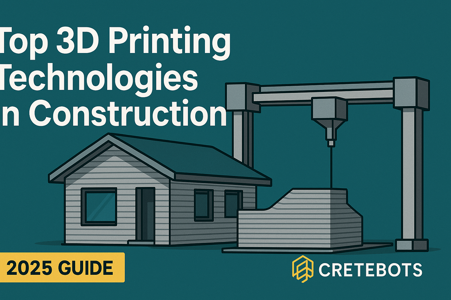 What Are the Top 3D Printing Technologies Used in Large-Scale Construction? (2025 Guide)