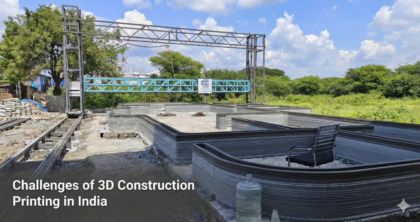 3D construction printing