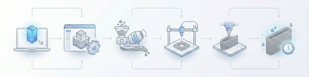 How Does 3D Construction Printing Work